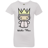 T-Shirts White / YXS Hello Max Girls Premium T-Shirt