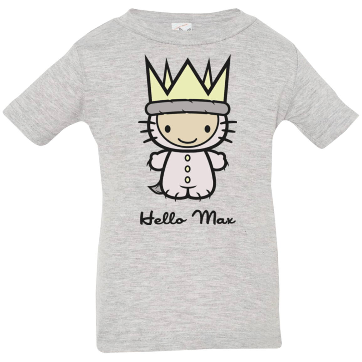 T-Shirts Heather / 6 Months Hello Max Infant PremiumT-Shirt