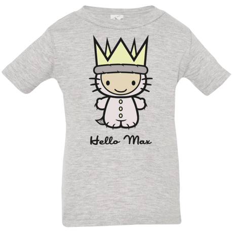 T-Shirts Heather / 6 Months Hello Max Infant PremiumT-Shirt
