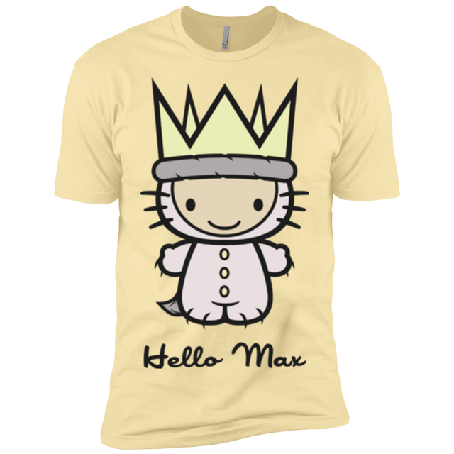 T-Shirts Banana Cream / X-Small Hello Max Men's Premium T-Shirt