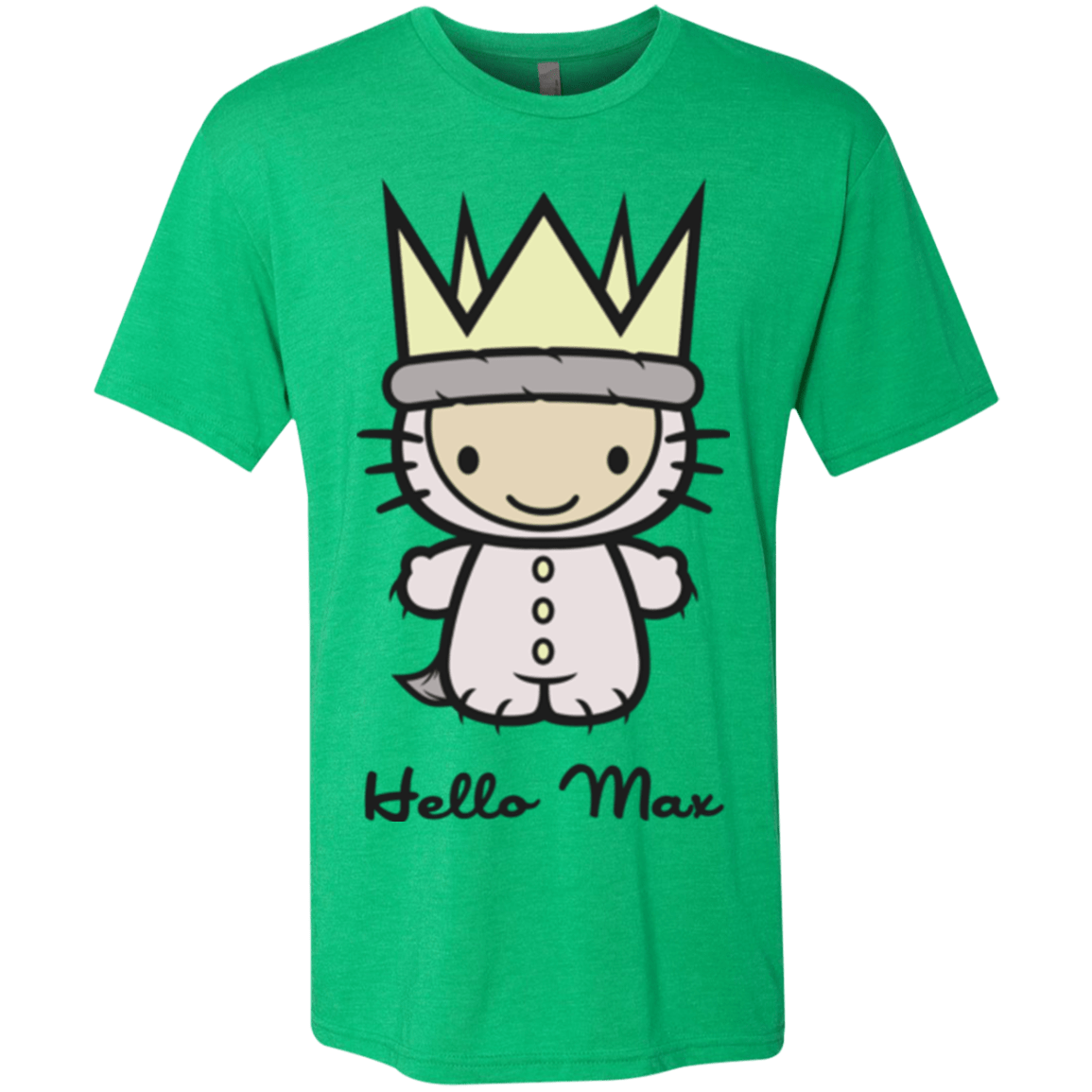 T-Shirts Envy / Small Hello Max Men's Triblend T-Shirt