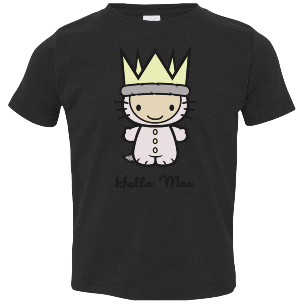 T-Shirts Black / 2T Hello Max Toddler Premium T-Shirt