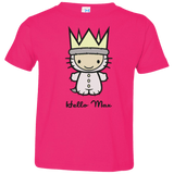 T-Shirts Hot Pink / 2T Hello Max Toddler Premium T-Shirt