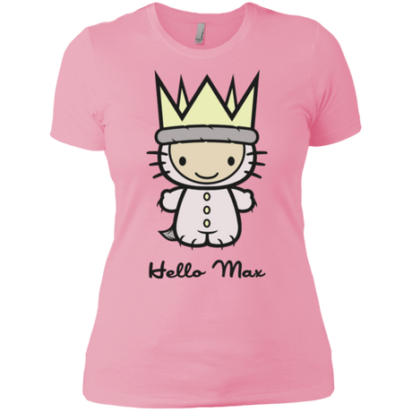 T-Shirts Light Pink / X-Small Hello Max Women's Premium T-Shirt