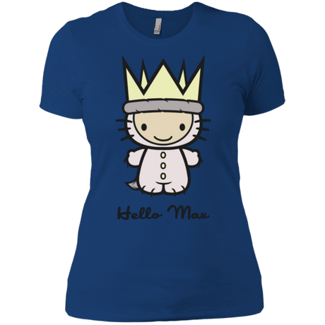 T-Shirts Royal / X-Small Hello Max Women's Premium T-Shirt