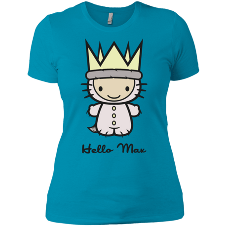 T-Shirts Turquoise / X-Small Hello Max Women's Premium T-Shirt