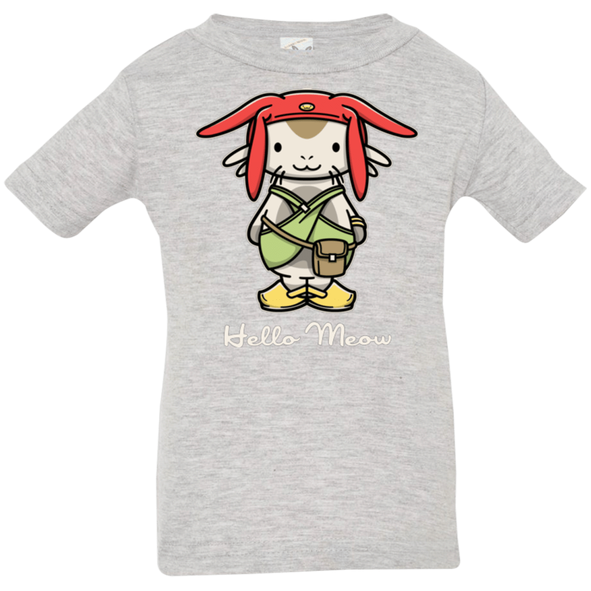 T-Shirts Heather / 6 Months HELLO MEOW Infant Premium T-Shirt