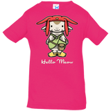 T-Shirts Hot Pink / 6 Months HELLO MEOW Infant Premium T-Shirt