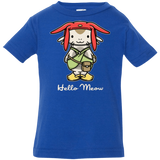 T-Shirts Royal / 6 Months HELLO MEOW Infant Premium T-Shirt