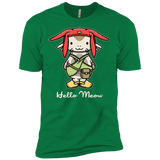 T-Shirts Kelly Green / X-Small HELLO MEOW Men's Premium T-Shirt