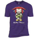 T-Shirts Purple / X-Small HELLO MEOW Men's Premium T-Shirt