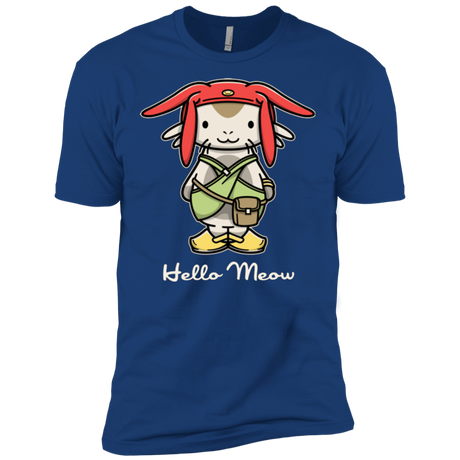 T-Shirts Royal / X-Small HELLO MEOW Men's Premium T-Shirt