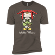 T-Shirts Warm Grey / X-Small HELLO MEOW Men's Premium T-Shirt