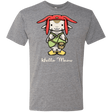 T-Shirts Premium Heather / Small HELLO MEOW Men's Triblend T-Shirt