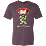 T-Shirts Vintage Purple / Small HELLO MEOW Men's Triblend T-Shirt