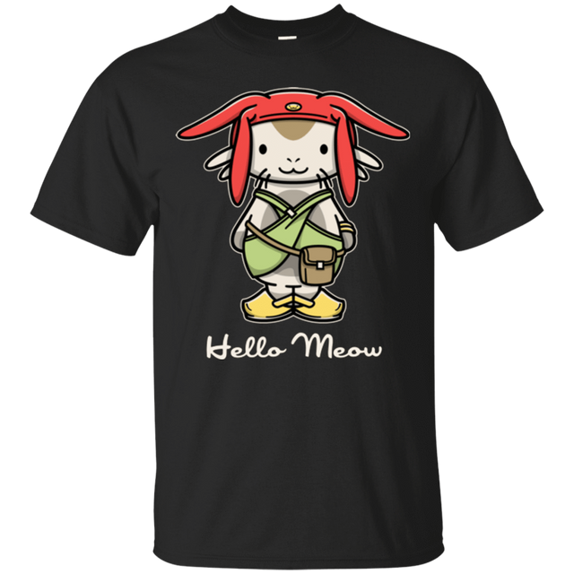 T-Shirts Black / Small HELLO MEOW T-Shirt