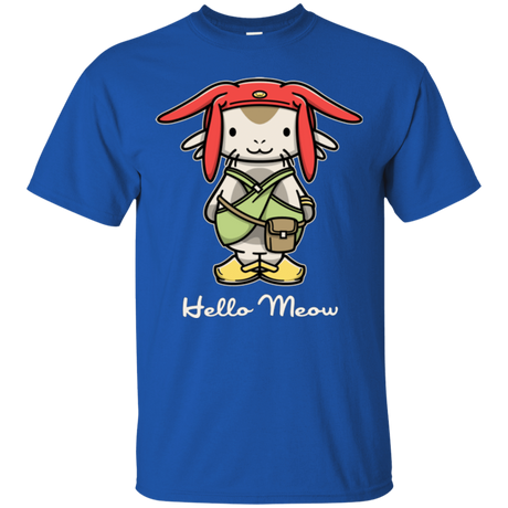 T-Shirts Royal / Small HELLO MEOW T-Shirt