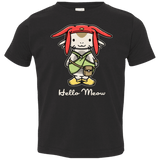 T-Shirts Black / 2T HELLO MEOW Toddler Premium T-Shirt