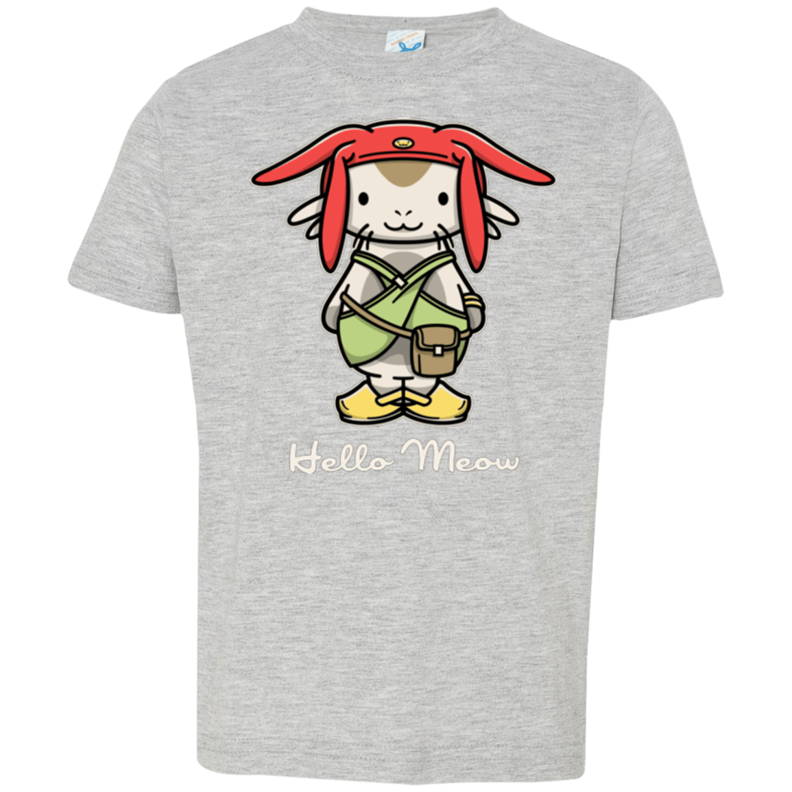 T-Shirts Heather / 2T HELLO MEOW Toddler Premium T-Shirt