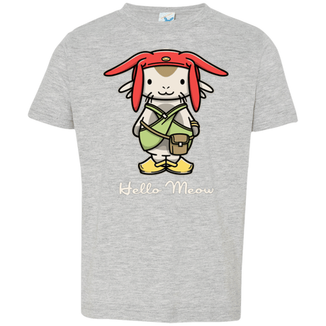 T-Shirts Heather / 2T HELLO MEOW Toddler Premium T-Shirt