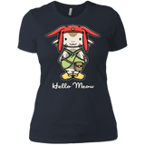 T-Shirts Indigo / X-Small HELLO MEOW Women's Premium T-Shirt