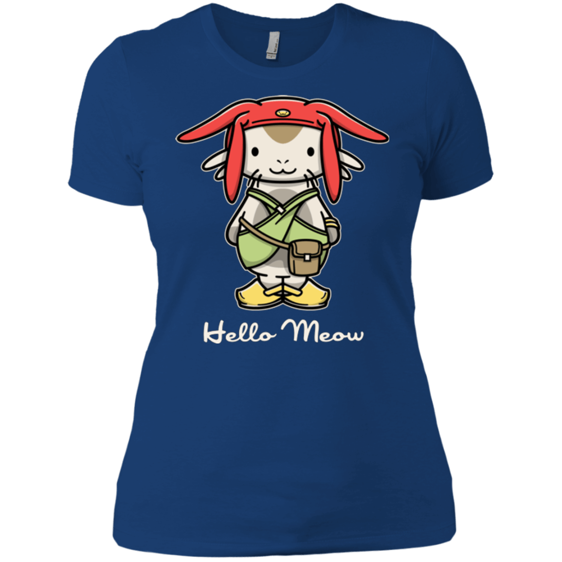 T-Shirts Royal / X-Small HELLO MEOW Women's Premium T-Shirt