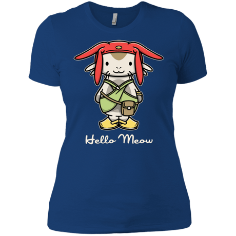 T-Shirts Royal / X-Small HELLO MEOW Women's Premium T-Shirt