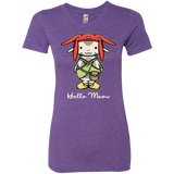 T-Shirts Purple Rush / Small HELLO MEOW Women's Triblend T-Shirt