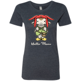 T-Shirts Vintage Navy / Small HELLO MEOW Women's Triblend T-Shirt
