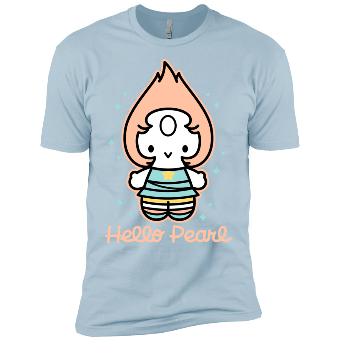 T-Shirts Light Blue / YXS Hello Pearl Boys Premium T-Shirt