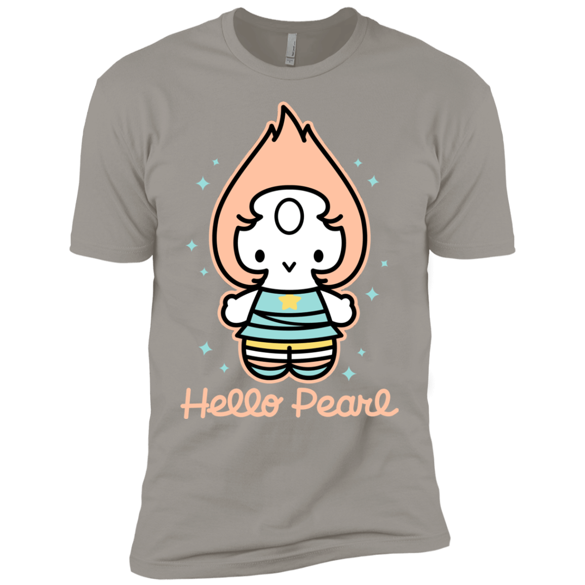 T-Shirts Light Grey / YXS Hello Pearl Boys Premium T-Shirt
