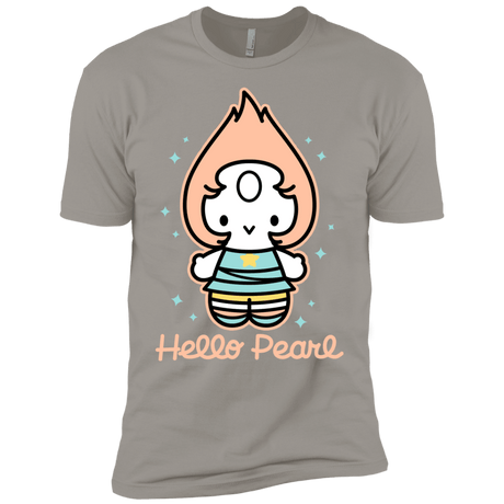 T-Shirts Light Grey / YXS Hello Pearl Boys Premium T-Shirt