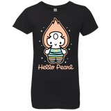 T-Shirts Black / YXS Hello Pearl Girls Premium T-Shirt