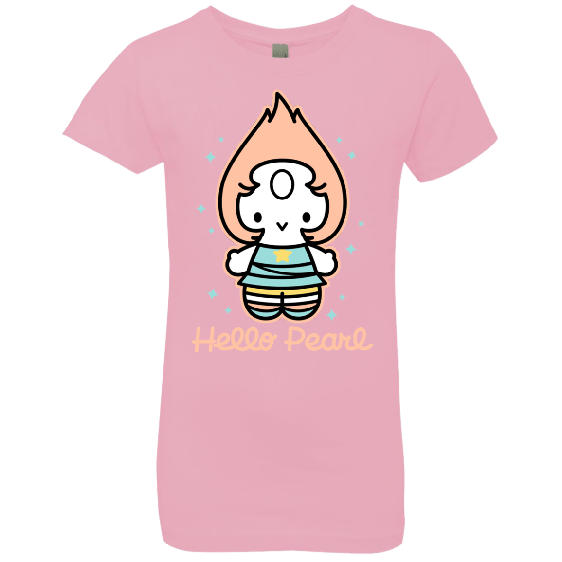 T-Shirts Light Pink / YXS Hello Pearl Girls Premium T-Shirt
