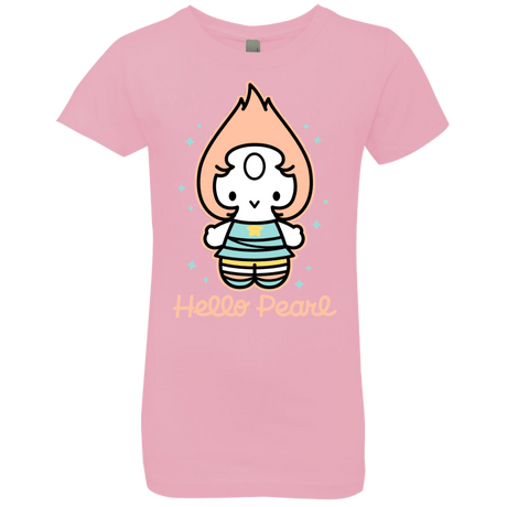 T-Shirts Light Pink / YXS Hello Pearl Girls Premium T-Shirt