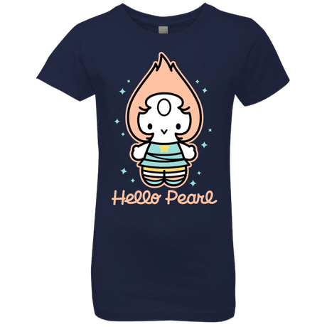 T-Shirts Midnight Navy / YXS Hello Pearl Girls Premium T-Shirt