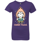 T-Shirts Purple Rush / YXS Hello Pearl Girls Premium T-Shirt