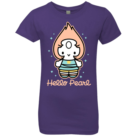 T-Shirts Purple Rush / YXS Hello Pearl Girls Premium T-Shirt