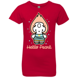 T-Shirts Red / YXS Hello Pearl Girls Premium T-Shirt
