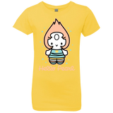 T-Shirts Vibrant Yellow / YXS Hello Pearl Girls Premium T-Shirt