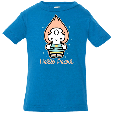 T-Shirts Cobalt / 6 Months Hello Pearl Infant Premium T-Shirt