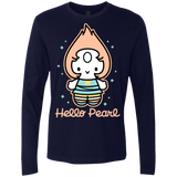 T-Shirts Midnight Navy / S Hello Pearl Men's Premium Long Sleeve