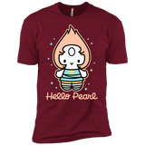 T-Shirts Cardinal / X-Small Hello Pearl Men's Premium T-Shirt