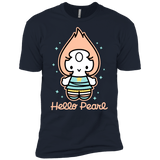 T-Shirts Midnight Navy / X-Small Hello Pearl Men's Premium T-Shirt