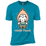 T-Shirts Turquoise / X-Small Hello Pearl Men's Premium T-Shirt