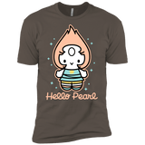 T-Shirts Warm Grey / X-Small Hello Pearl Men's Premium T-Shirt