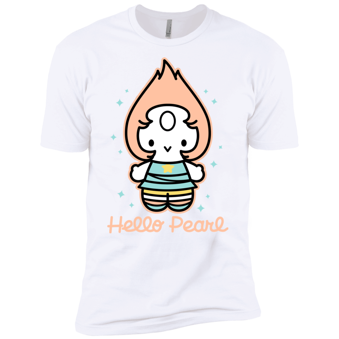 T-Shirts White / X-Small Hello Pearl Men's Premium T-Shirt