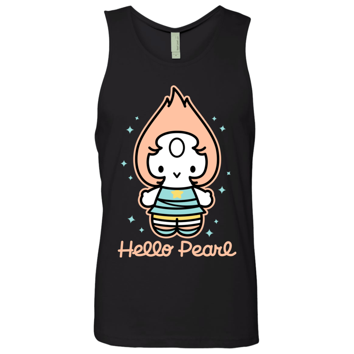 T-Shirts Black / S Hello Pearl Men's Premium Tank Top