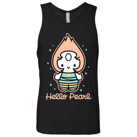 T-Shirts Black / S Hello Pearl Men's Premium Tank Top