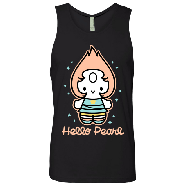 T-Shirts Black / S Hello Pearl Men's Premium Tank Top